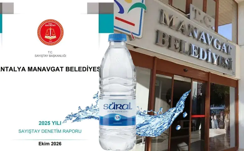 Süral Su Sayıştay Raporunda! Manavgat Belediyesi Kaynak Suyu Harcını Almadı