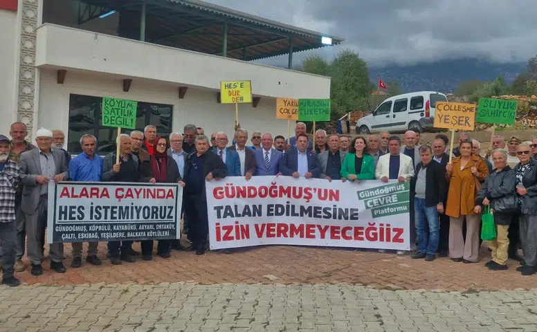 Gündoğmuş Tek Yürek, Tek Ses! Yaşam Pınarı Alara’yı Teslim Etmeyeceğiz!
