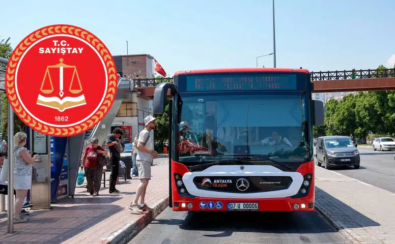 Antalya’da Otobüs Bakımı İhalesinde Sayıştay Freni