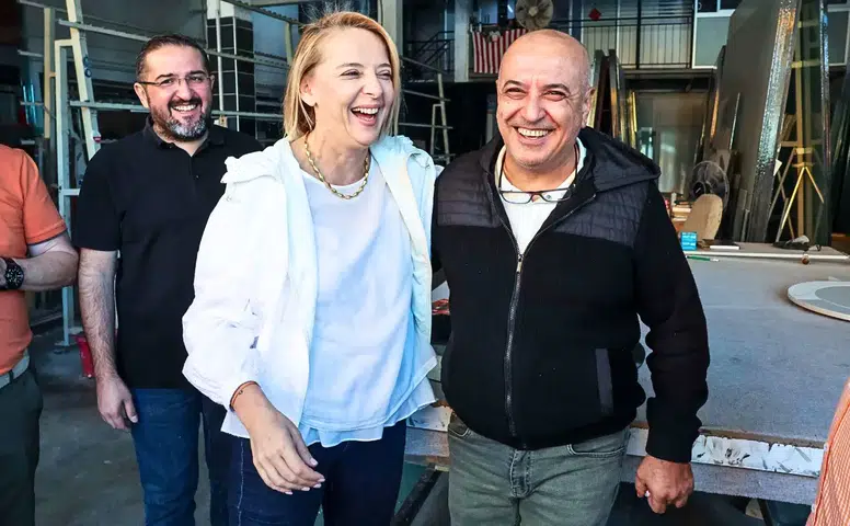 ATSO Başkan Adayı Hatice Öz Eski Sanayi Esnafıyla Buluştu