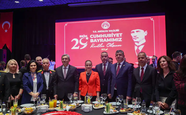 Antalya'da 103. Yıl Resepsiyonu!