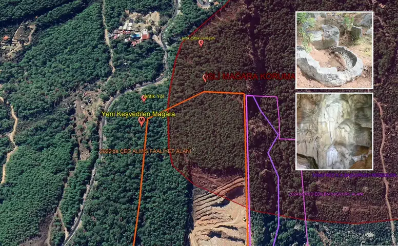Hisarçandır'daki Taş Ocağı Sahasında Koruma Kararı