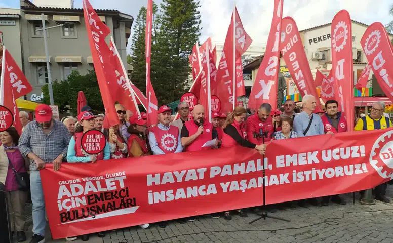 DİSK’ten Antalya’da “Gelirde ve Vergide Adalet” Çağrısı