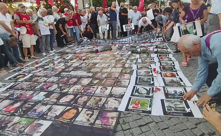 10 Ekim Katliamı Antalya'da Anıldı!