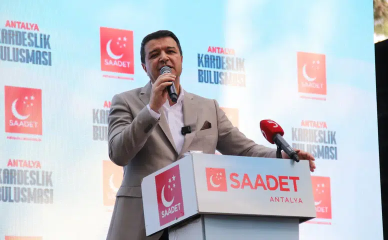 Saadet Partisi'nden Antalya'da Rant ve İsraf Çıkışı!