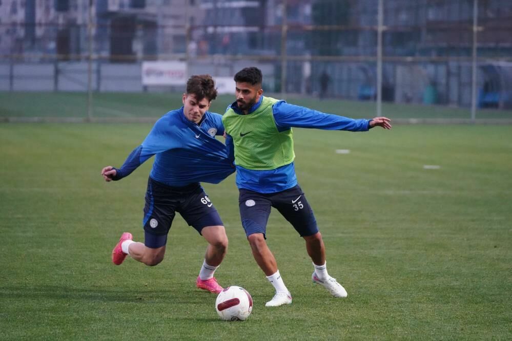  Rizespor Kasımpaşa maçı hazırlıklarına hız kesmeden devam ediyor