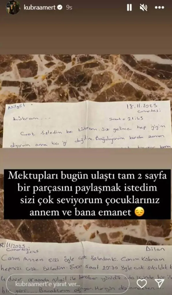 Dilan Polat Mektup