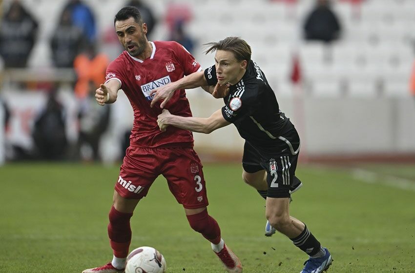 Sivasspor Beşiktaş'ı 1-0 mağlup ederek 4 maç sonra galibiyetle tanıştı