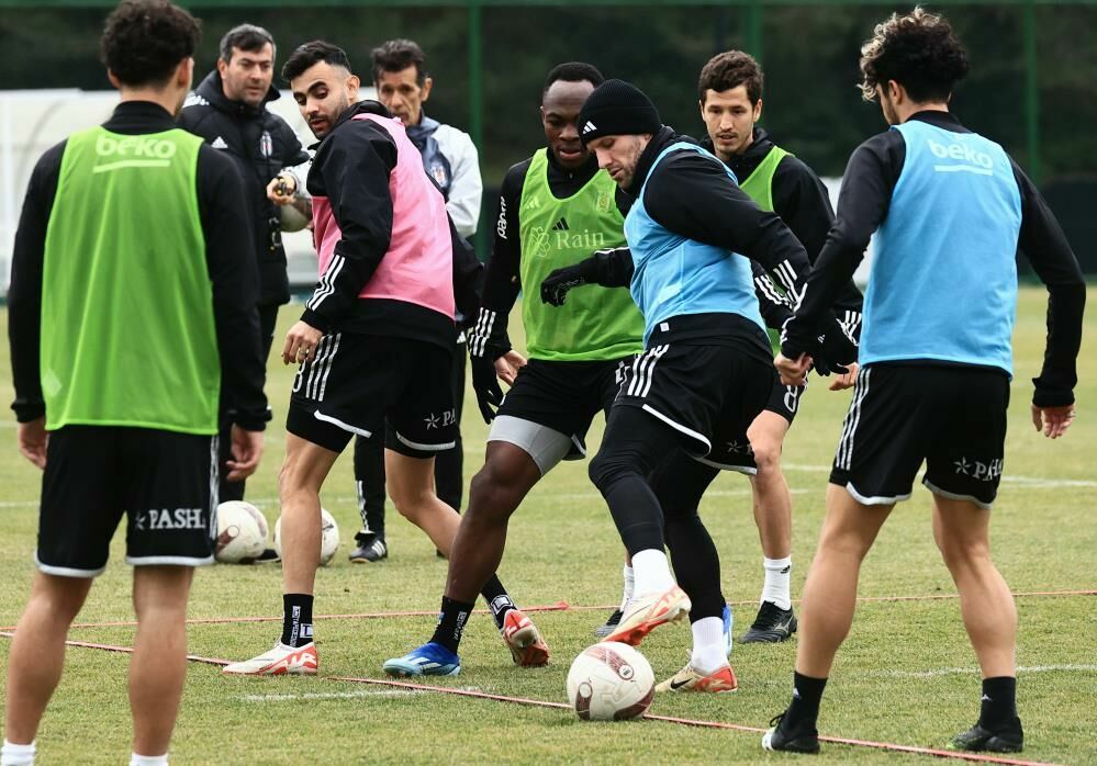 Beşiktaş Kasımpaşa hazırlıklarını sürdürdü