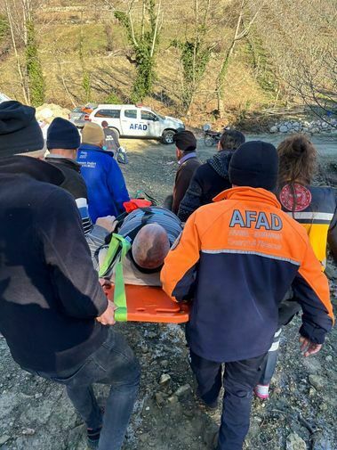 Isparta'da Doğa Gezintisinde Düşen Kişiyi Afad Kurtardı 