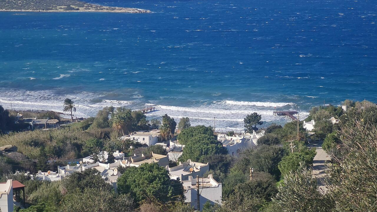Meteoroloji Uyarmıştı! Bodrum'da Fırtına Etkili Oldu 