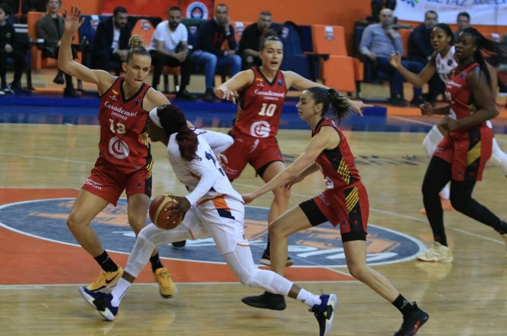 Başlık Çukurova Basketbol Mersin Casademont Zaragoza'yı yendi