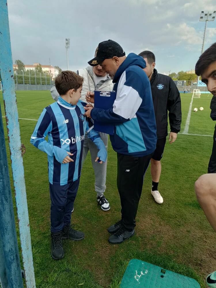 Adana Demirspor Samet Güdük'ün oğluna anlamlı hediye verdi