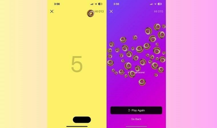 Instagram'a oyun geliyor