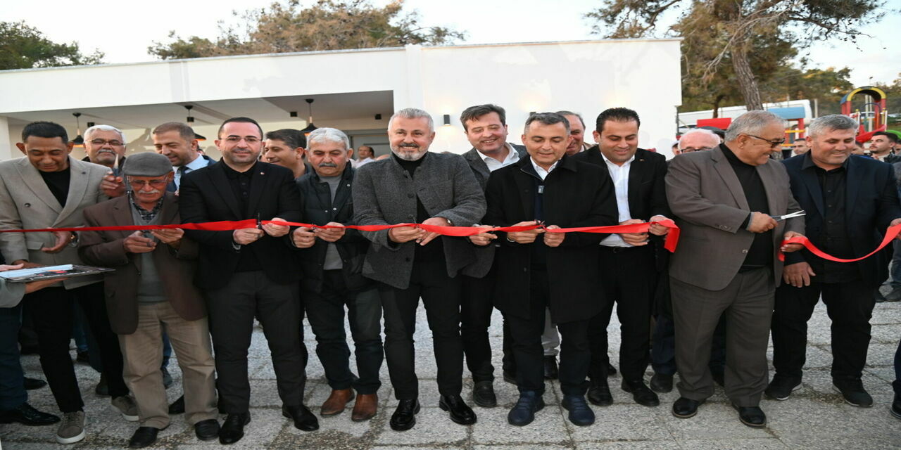 Manavgat'ta yeni Sahil Park Tesisleri hizmete açıldı