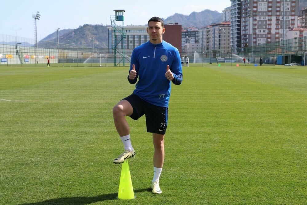 Rizespor’un genç yıldızı Altin Zeqiri: 'Hedeflerimize ulaşma istiyoruz'
