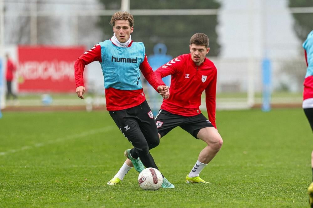 Samsunspor Beşiktaş maçının hazırlıklarını sürdürdü