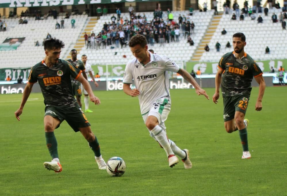Konyaspor ile Alanyaspor Süper Lig'de 16'ncı kez karşı karşıya geliyor