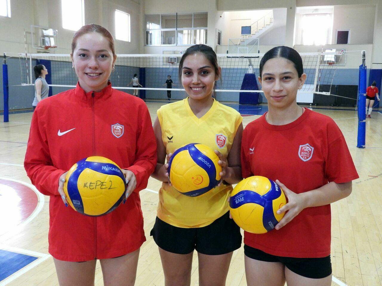 Kepez Belediyesi Kadın Voleybol Takımı Final mücadelesine hazır