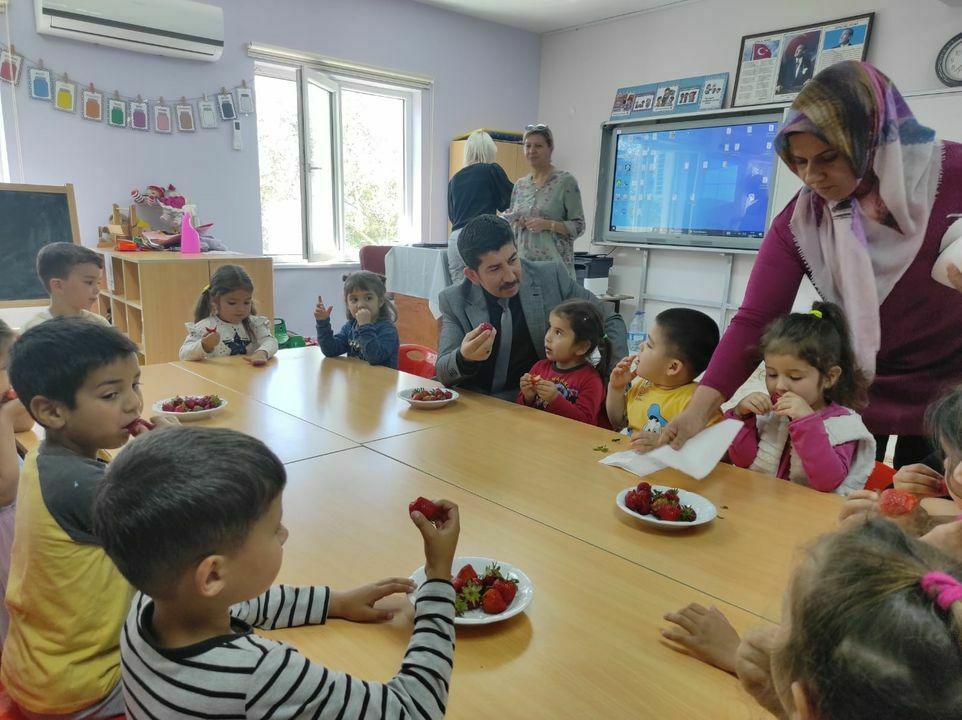 Köyceğiz'de Öğrencilerden Çilek Hasadı (2) Result