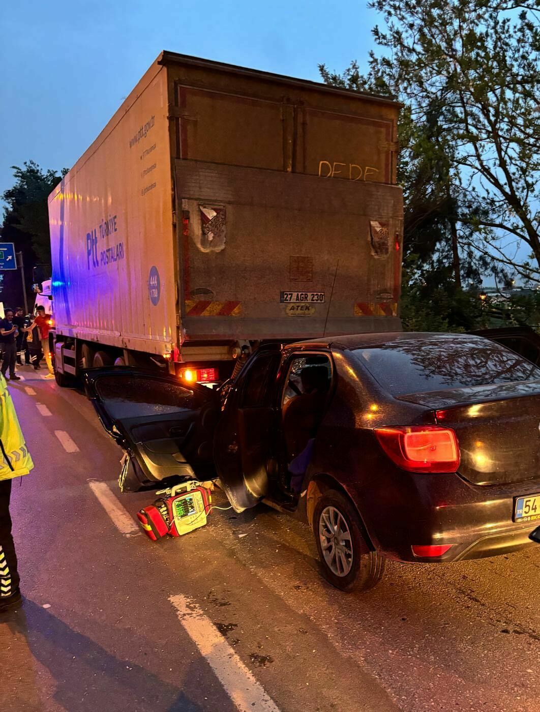 Sakarya'da Feci Kaza2