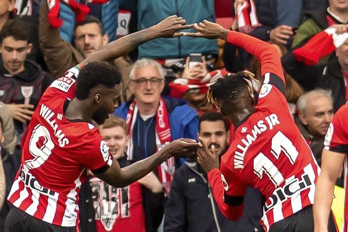 Athletic Bilbao'nun Williams kardeşleri performanslarıyla parlıyor