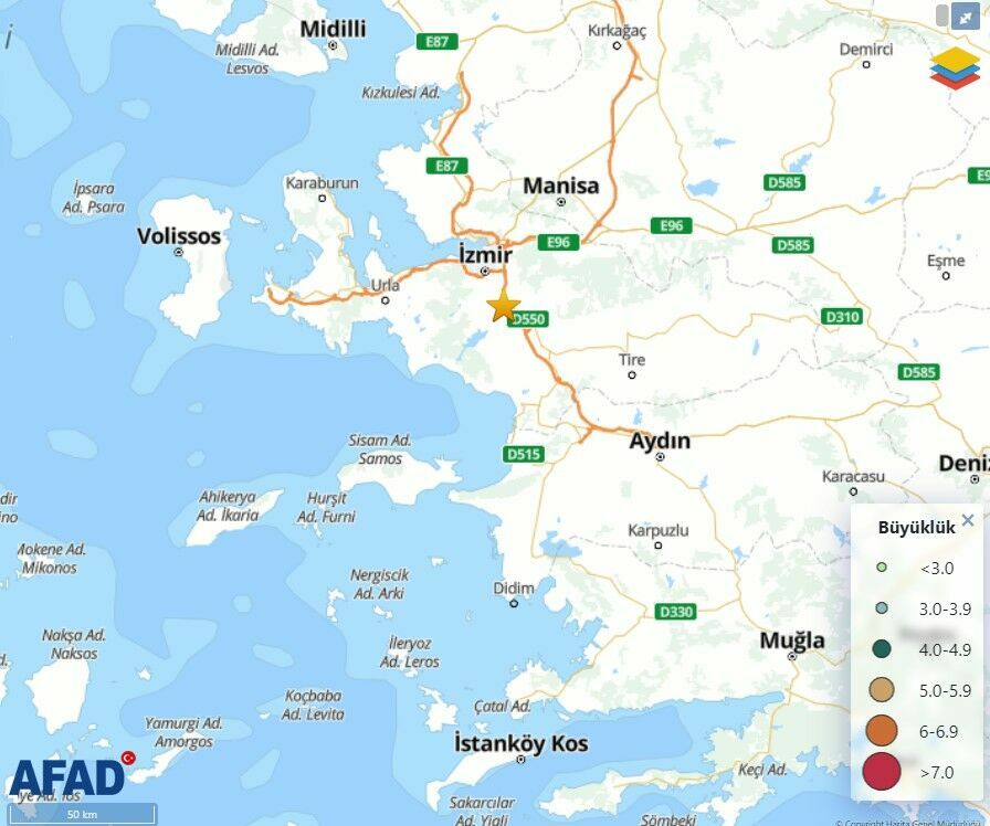 İzmir'de Korkutan Deprem!
