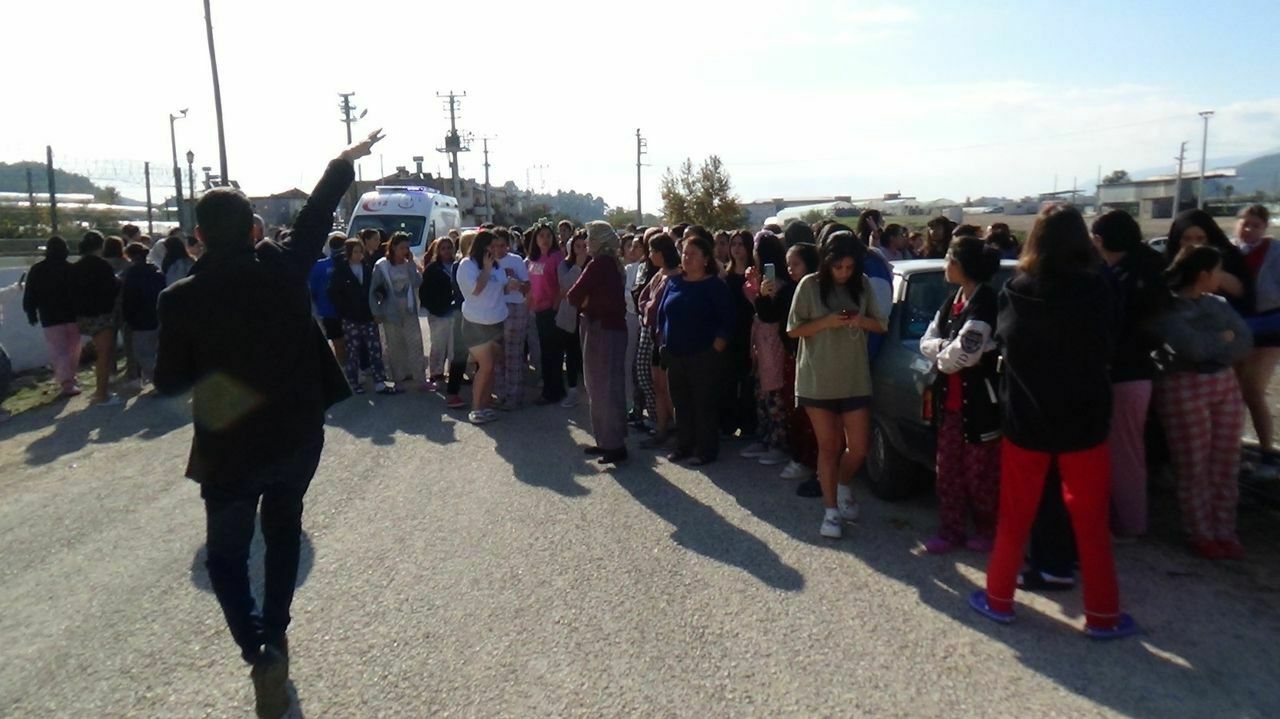 Antalya Kumluca Kyk Kız Öğrenci Yurdunda Yangın 4