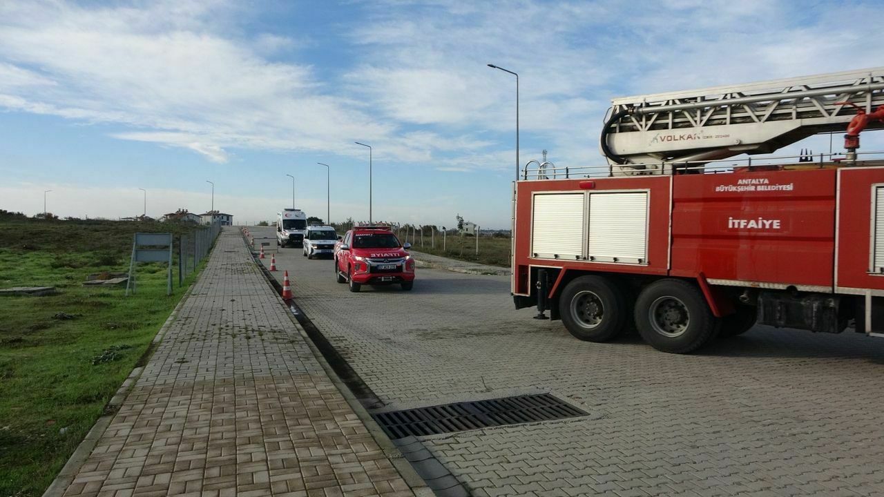 Antalya Manavgat Cezaevi'nde Yangın Tatbikatı 4