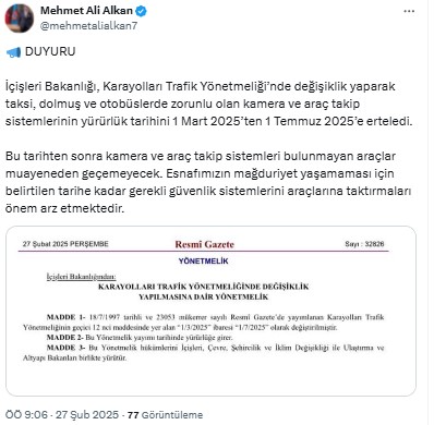 Oda Başkanı Alkan'dan Antalyalı Taksicilere Uyarı 2