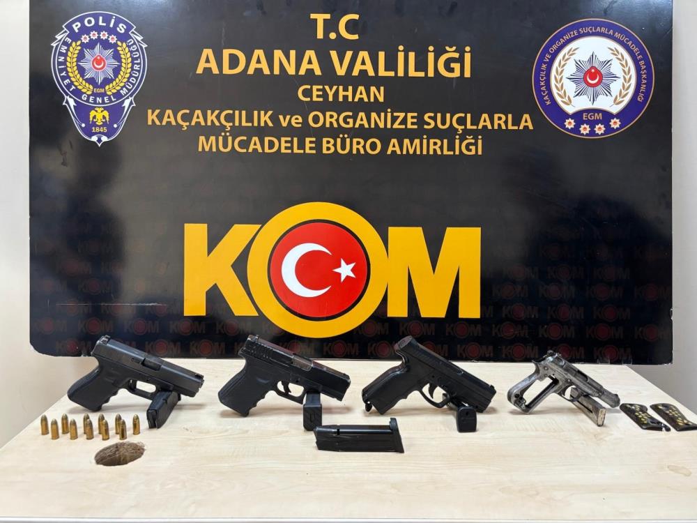Adana'da Silah Ticareti Yapan Şüphelilere Operasyon!
