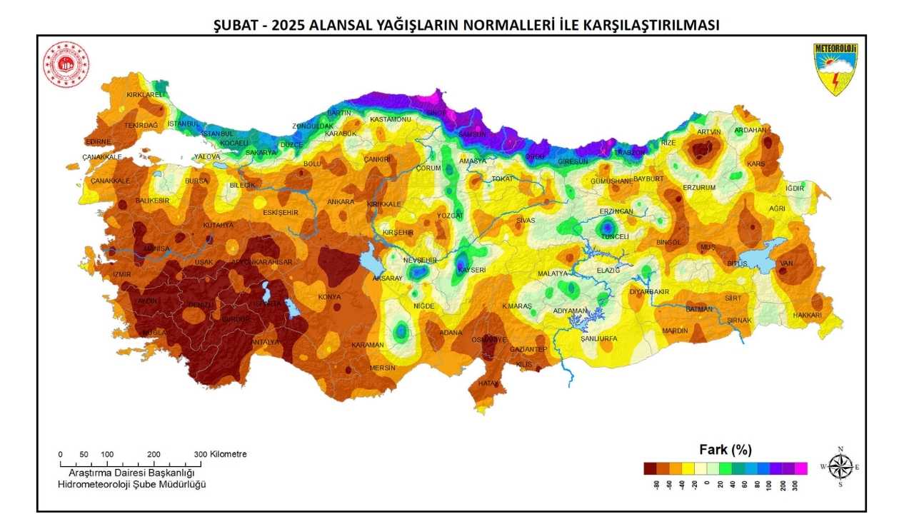 Akdeniz Ve 3 Bölgede Şiddetli Kuraklık Burdur'da Rekor, Antalya'ya Uyarı 2