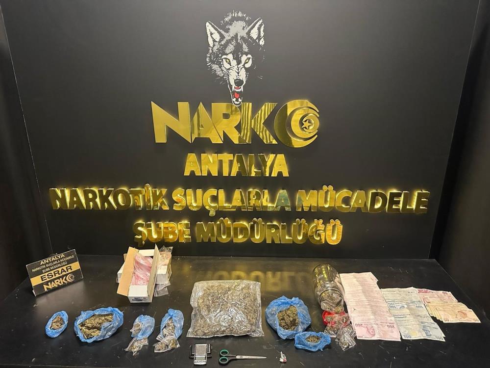 Antalya Emniyetinden Narkotik Operasyonu! 19 Tutuklama