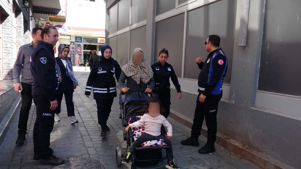 Antalya'da Dilenci Operasyonu! Paraları Bebek Arabasına Saklamış 4