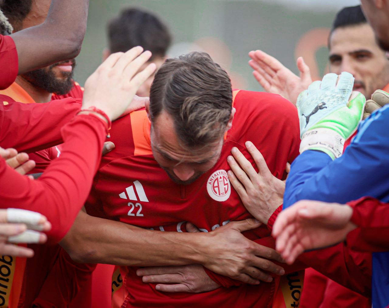 Antalyaspor'da Pastalı Antrenman