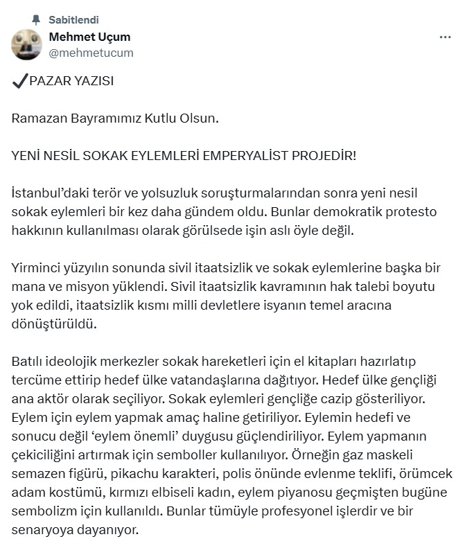 Cumhurbaşkanı Başdanışmanından Antalyalı Pikachu'ya Sert Sözler!