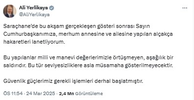 Erdoğan'ın Annesine Hakaretten 43 Kişi Gözaltına Alındı 2