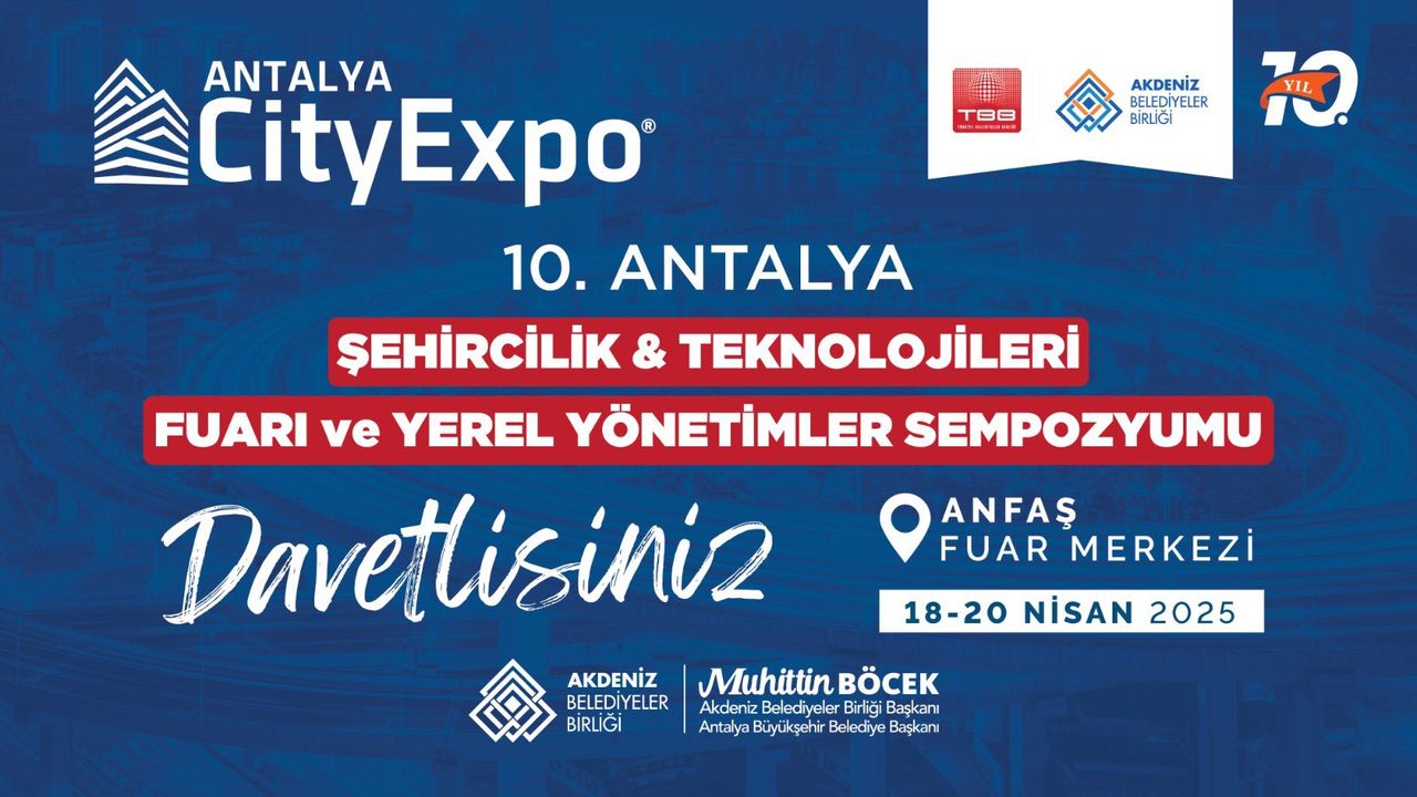 10. Antalya City Expo Başlıyor 2