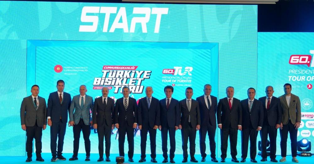 60. Cumhurbaşkanlığı Türkiye Bisiklet Turu Antalya'da Başlıyor