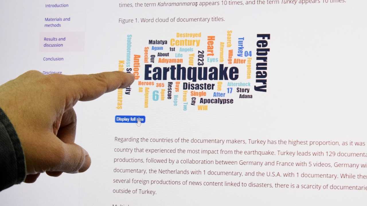Akdeniz Üniversitesi Akademisyeni 137 Deprem Belgeselini İnceledi 4