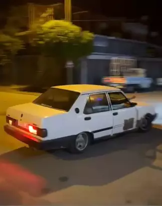 Alanya'da Drift Atan Sürücü Ehliyeti Kaptırdı! 2