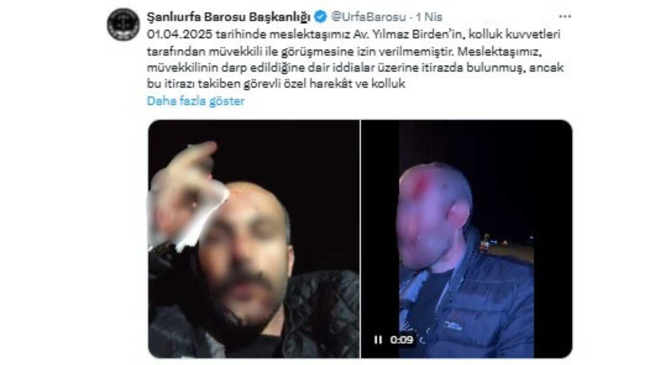 Antalya Barosu'ndan Darp Edilen Şanlıurfa Barosu Avukatlarına Destek 3