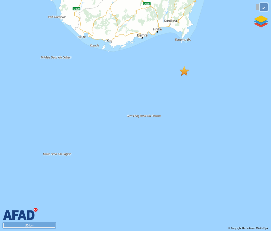 Antalya Kumluca'da Deprem! 4.1 Ile Sallandı 2