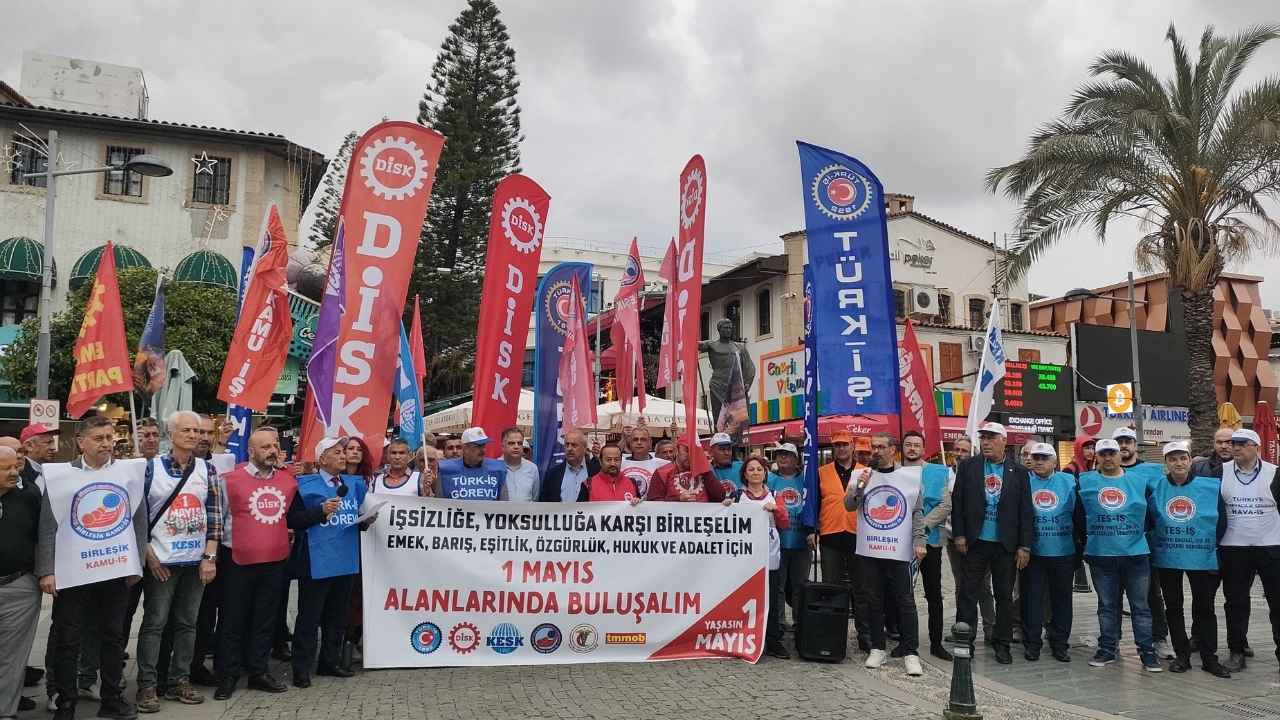 Antalya'da Emeğin Dayanışması Alanlarda Büyüyecek 2