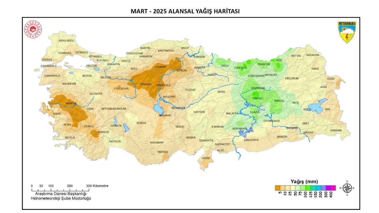 Antalya'da Mart Ayında Yağışlar Yüzde 80'Den Fazla Azaldı 3