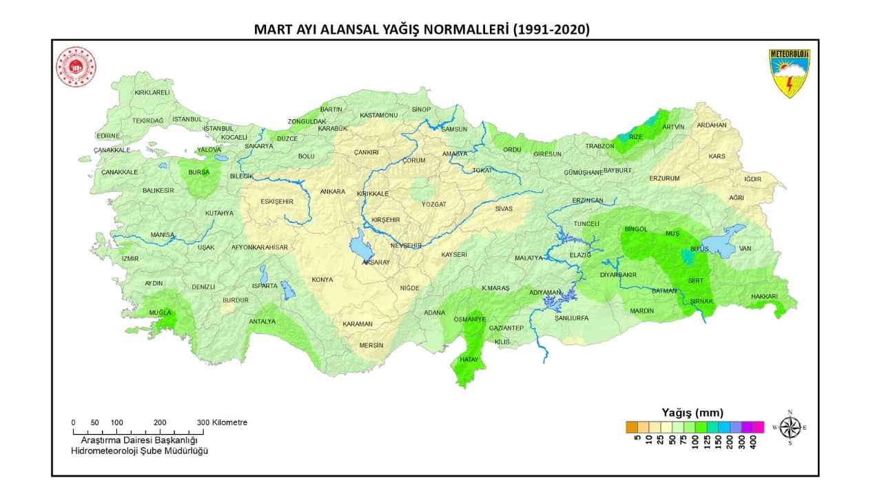 Antalya'da Mart Ayında Yağışlar Yüzde 80'Den Fazla Azaldı 4