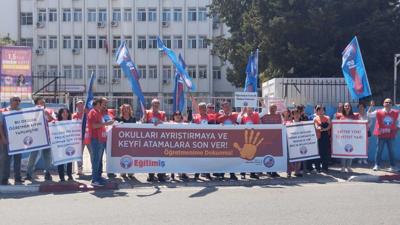 Antalya’da Öğretmenler Proje Değil Adalet İstiyor2