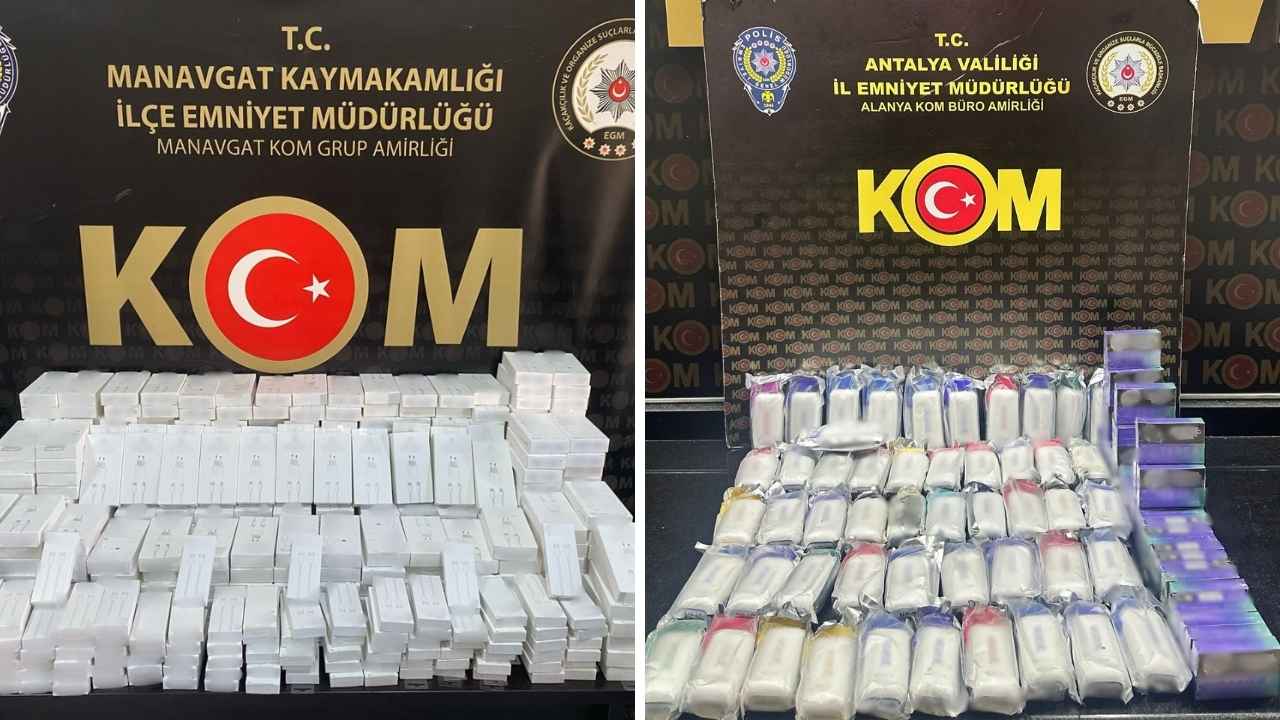 Antalya'da Suçlulara Baskın 30 Gözaltı 2