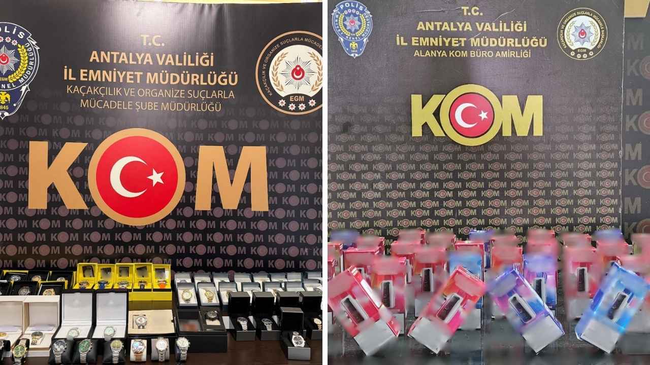 Antalya'da Suçlulara Baskın 30 Gözaltı 3