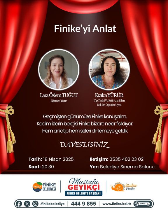 Finike'nin Tarihi Bu Etkinlikte Anlatılacak 2